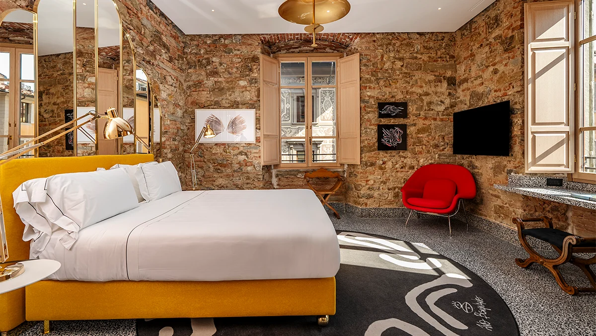 Boutique hotel room near Florence historic center